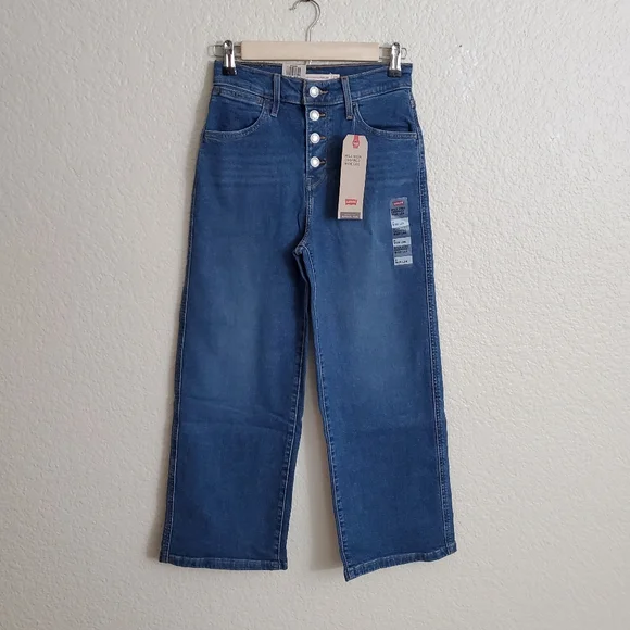 Levi's Mile High Rise Wide Leg Jeans - Picture 4 of 6